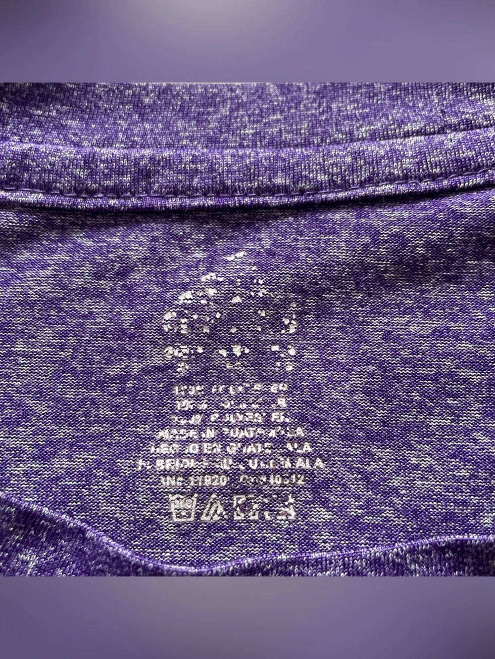 Adidas Los Angeles Lakers Basketball Graphic T-Shirt Purple Mens XL Short Sleeve